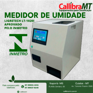 Medidor de Umidade de Grãos Ligretech LT-1020i - INMETRO